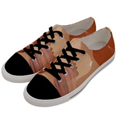 Online Woman Beauty Brown Men s Low Top Canvas Sneakers