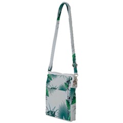 Illustrations Foliage Background Border Multi Function Travel Bag by Alisyart