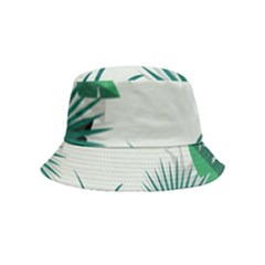 Illustrations Foliage Background Border Inside Out Bucket Hat (kids)