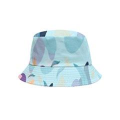 Nature Leaves Plant Background Inside Out Bucket Hat (kids)