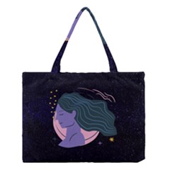 Zodiak Virgo Horoscope Astrology Medium Tote Bag