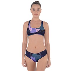 Zodiak Virgo Horoscope Astrology Criss Cross Bikini Set