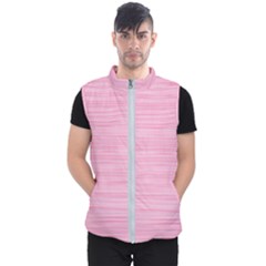 Pink Knitting Men s Puffer Vest by goljakoff