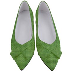 Green Knitting Women s Bow Heels by goljakoff