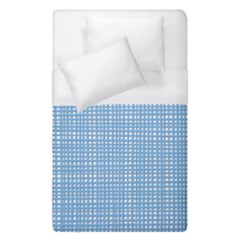 Blue Knitting Duvet Cover (single Size) by goljakoff