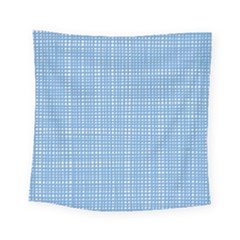 Blue Knitting Square Tapestry (small) by goljakoff