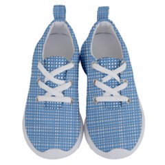 Blue Knitting Running Shoes