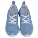 Blue knitting Running Shoes View1