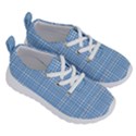 Blue knitting Running Shoes View3