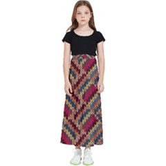 Geometric Knitting Kids  Skirt by goljakoff