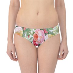 Vintage Flowers Hipster Bikini Bottoms by goljakoff