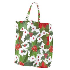Christmas Berries Giant Grocery Tote by goljakoff