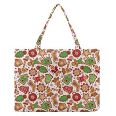 Christmas Love 6 Zipper Medium Tote Bag