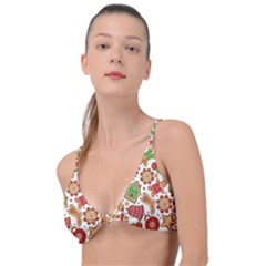 Christmas Love 6 Knot Up Bikini Top