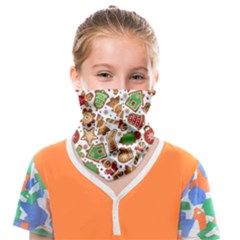 Christmas Love 6 Face Covering Bandana (Kids)