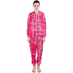 Mosaic Tapestry Hooded Jumpsuit (ladies)  by essentialimage