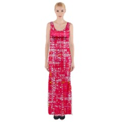 Mosaic Tapestry Thigh Split Maxi Dress by essentialimage