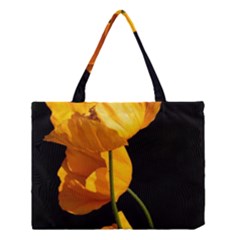 Yellow Poppies Medium Tote Bag