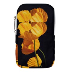 Yellow Poppies Waist Pouch (small) by Audy