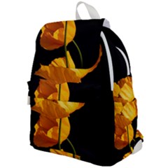 Yellow Poppies Top Flap Backpack