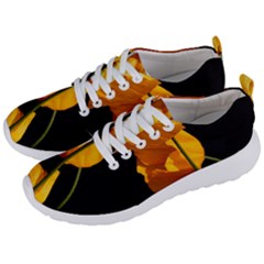 Yellow Poppies Men s Lightweight Sports Shoes by Audy