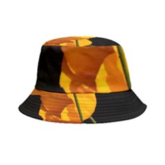 Yellow Poppies Inside Out Bucket Hat by Audy