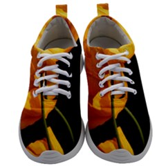 Yellow Poppies Mens Athletic Shoes by Audy