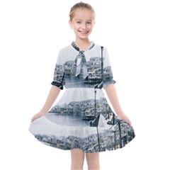 Winter Season Kids  All Frills Chiffon Dress by Audy