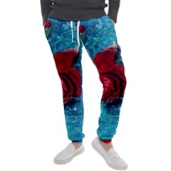 Red Roses In Water Men s Jogger Sweatpants by Audy