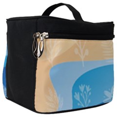 Flower Branch Corolla Wreath Lease Make Up Travel Bag (Big)