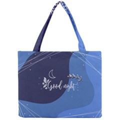 Background Good Night Mini Tote Bag by Mariart