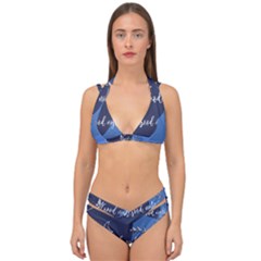 Background Good Night Double Strap Halter Bikini Set by Mariart