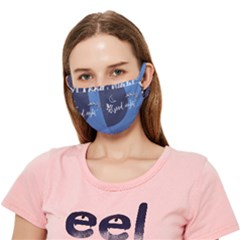 Background Good Night Crease Cloth Face Mask (adult)