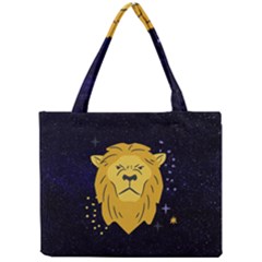 Zodiak Leo Lion Horoscope Sign Star Mini Tote Bag by Alisyart