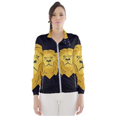 Zodiak Leo Lion Horoscope Sign Star Women s Windbreaker by Alisyart