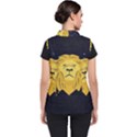 Zodiak Leo Lion Horoscope Sign Star Women s Puffer Vest View2