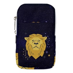 Zodiak Leo Lion Horoscope Sign Star Waist Pouch (small) by Alisyart