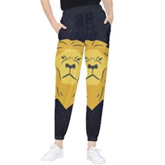 Zodiak Leo Lion Horoscope Sign Star Tapered Pants by Alisyart