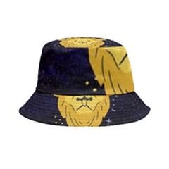 Zodiak Leo Lion Horoscope Sign Star Inside Out Bucket Hat