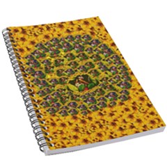 Lizards In Love In The Land Of Flowers 5 5  X 8 5  Notebook