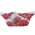 Red poppy flowers Waist Bag  View2