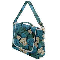 Blue Roses Box Up Messenger Bag by goljakoff