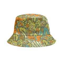 Orange Flowers Bucket Hat by goljakoff