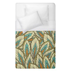 Field Leaves Duvet Cover (single Size) by goljakoff
