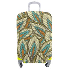 Field Leaves Luggage Cover (medium) by goljakoff