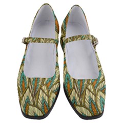 Field Leaves Women s Mary Jane Shoes by goljakoff