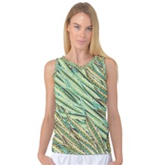 Green Leaves Women s Basketball Tank Top by goljakoff