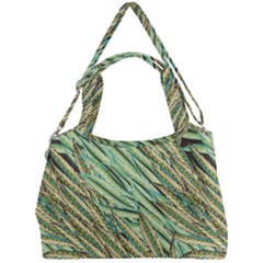 Green Leaves Double Compartment Shoulder Bag by goljakoff