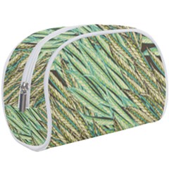 Green Leaves Makeup Case (large) by goljakoff