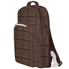 Milk Chocolate Double Compartment Backpack by goljakoff